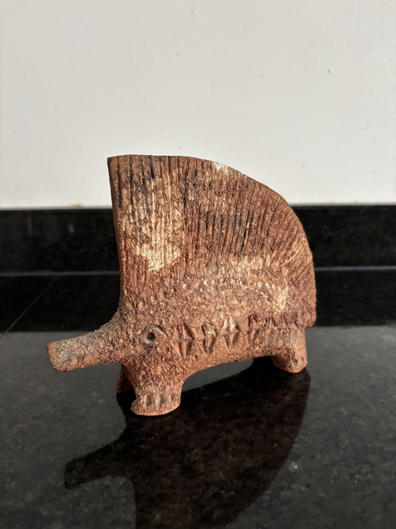 Vintage Bitossi "Scavo" Riccio / Echidna – Aldo Londi – Bitossi Ceramiche, Oggetti decorativi, Ceramic (photo 3 of 7)