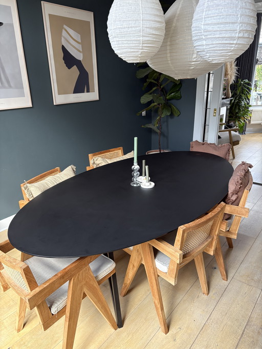 Studio Henk HPL ovale eettafel 220cm