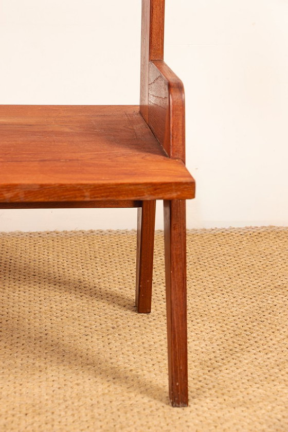 Image 1 of Grande scaffale mobile e modulare in teak danese di H. Brockmann Petersen, anni '60.