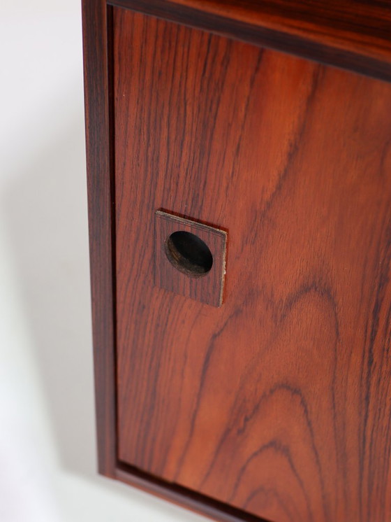 Image 1 of Bibliothèque à portes en palissandre, style danois vintage