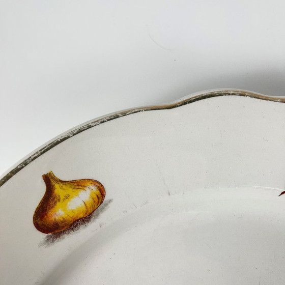 Image 1 of KG Lunéville Round Platter "Le Potager", 1950/70