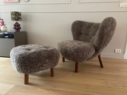 Sillón &amp;Tradition; Little Petra Vb1 con puf