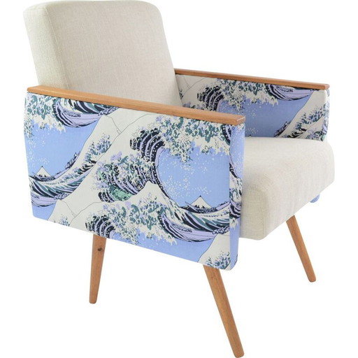 Poltrone quadrate vintage Kanagawa anni '60