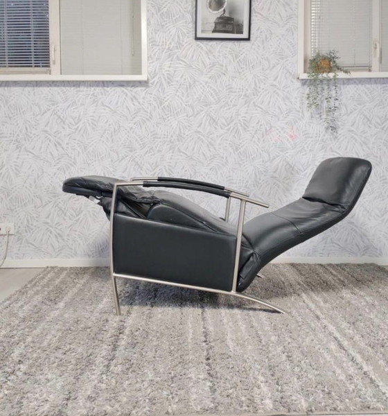 Image 1 of Skalma Evolution Ledersessel mit Relaxfunktion – manuell verstellbar