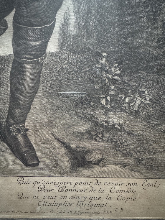 Image 1 of 18th century engraving by Crispin