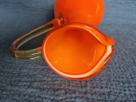 Image 1 of Glass carafe-amphorae from Cristallerie Empoli