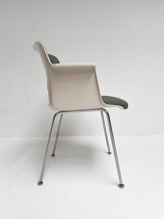 Gispen Model 2225 shell chair by Andre Cordemeijer, 1960s – Side chairs, Textile (photo 3 of 12)