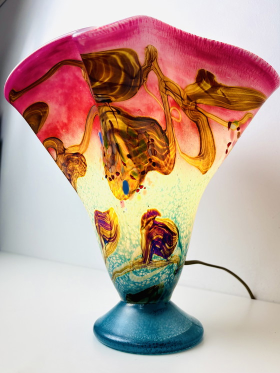 Image 1 of Design Murano style blown table lamp