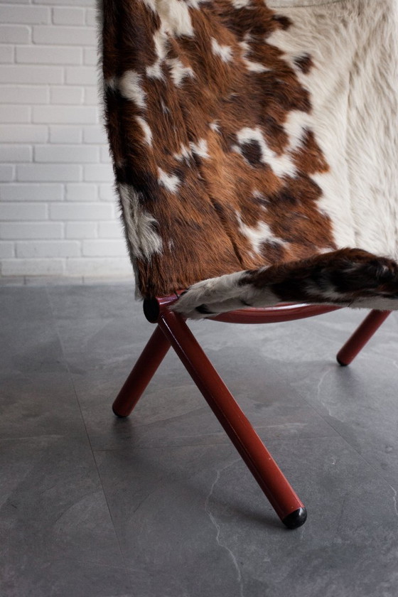 Image 1 of Poltrona in cavallino di Titiana Ammannati e Giampiero Vitelli per Brunati, Italia, anni '70