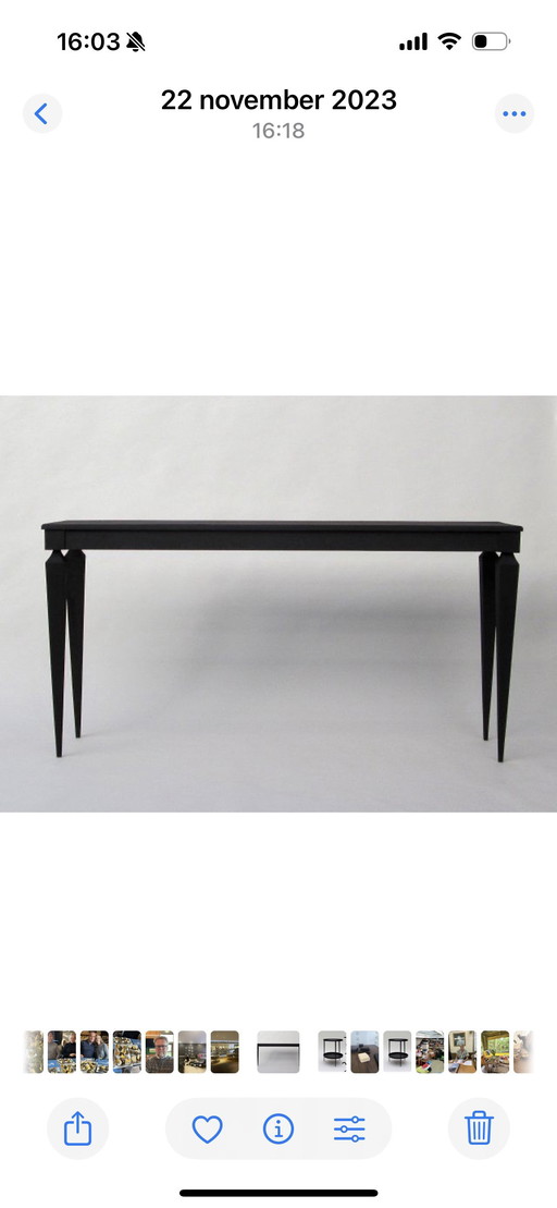 Console Side Table Paul Lelieveld