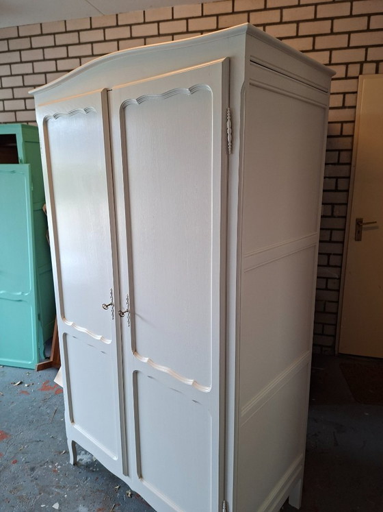 Armadio vintage in seta – Metallo, Legno (photo 6 of 9)