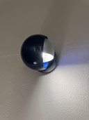 Rare Artemide Eclisse Bleu