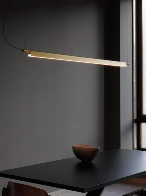 Lampada a sospensione Luceplan Compendium LED ottone