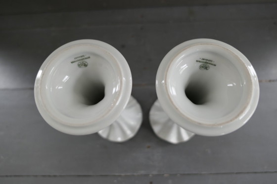 Image 1 of Ensemble de chandeliers vintage Hutschenreuther Wolf Karnagel.