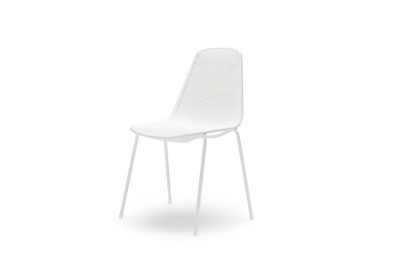 Basket Chair White Frame / PE White | feelgood designs – Sedie da giardino, Plastic (photo 2 of 5)
