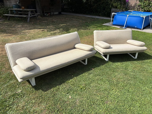 Vintage Artifort Kho Liang 2 & 3 seater sofa