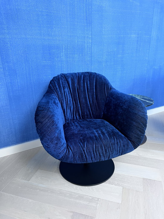 Image 1 of 2x Tommy M. armchair Lola by Thomas Machalke - Fabric & Leather