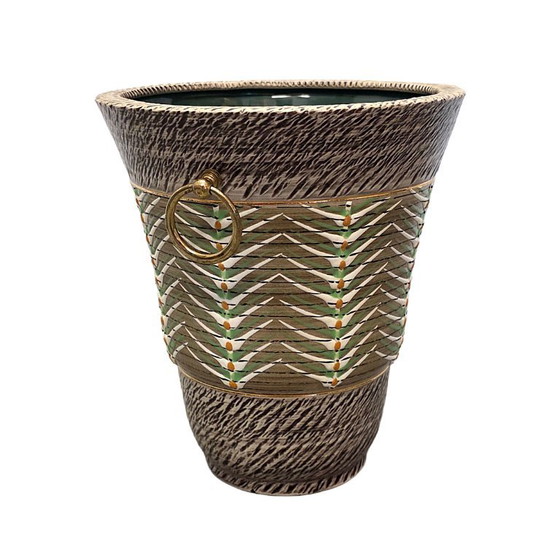 Refrigeratore per vino in ceramica vintage Jacques Breugnot – Accessori da tavola (photo 2 of 6)