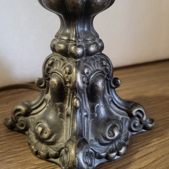 Stained Glass Art Deco Style Tyffany Table Lamp – Tiffany (photo 12 of 13)