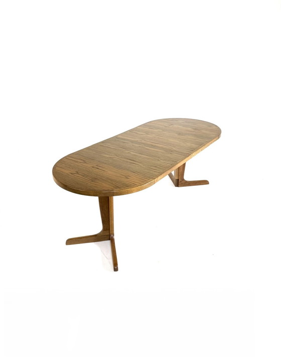 Image 1 of Vintage extendable Danish dining table '60