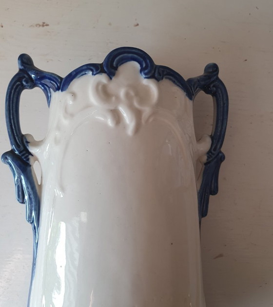Image 1 of Pair of Art Nouveau porcelain vases–Gräfenthal? ca. 1900