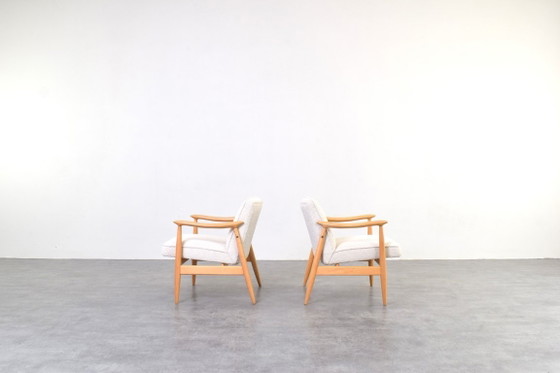 Image 1 of Lounge-Sessel im Mid-Century-Stil von J. Kędziorek, 1960er Jahre, 2er-Set