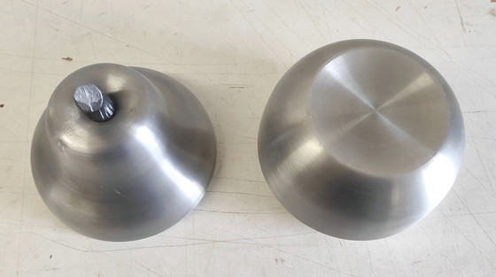 Image 1 of Ice bucket - Brushed metal pear - 1979