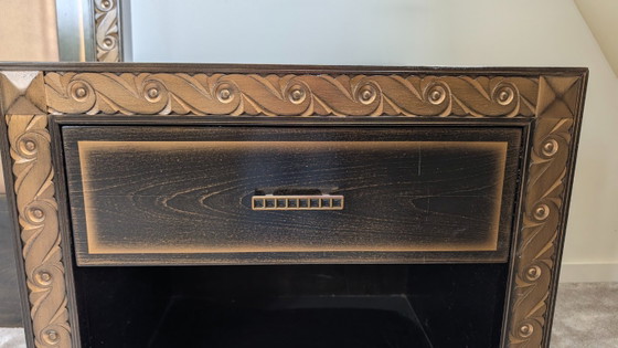 Juego de dormitorio de lujo Pregno (Italia) – Cabecero + 2 mesitas de noche – Camas de matrimonio, Wood (photo 5 of 5)