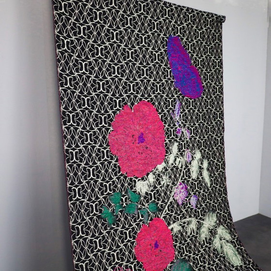 Image 1 of Tapisserie tissée à la main par Jo Meesters, Pays-Bas, années 2000