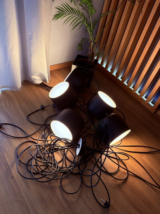 Flos Rosone Multiplo Aim lamp 5 shades – Ceiling lights, Aluminium (photo 3 of 8)