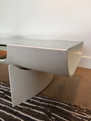 table basse vintage de l'ère spatiale