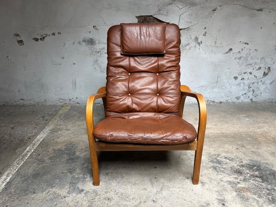 Image 1 of Vintage Lamino armchair by Yngve Ekström - Swedish design from 1956
