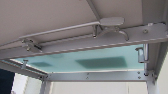 Image 1 of Bontempi eettafel + 4 Bonaldo eetkamerstoelen