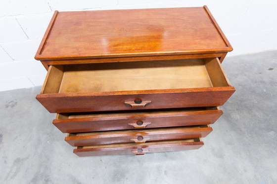 Image 1 of 1960s chest of drawers with 4 drawers