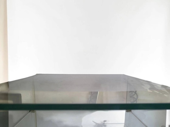 Nachttisch / Beistelltisch aus Plexiglas (Lucite) 1970er Jahre – Nachttische, Metal, Italian Design (photo 6 of 9)