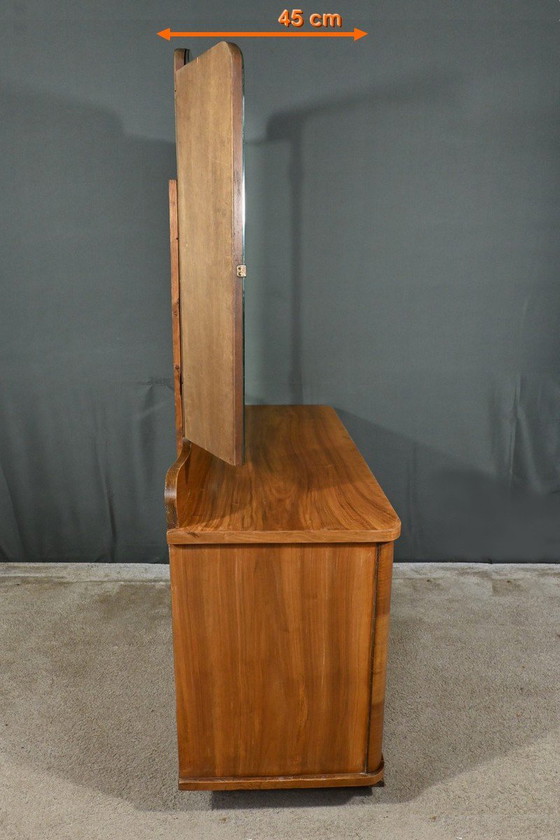 Image 1 of Burr Walnut Dressing table, Art Deco - 1930