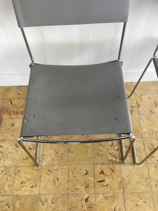 Pareja de chaises diseño italiano Giandomenico Belotti para Alias 