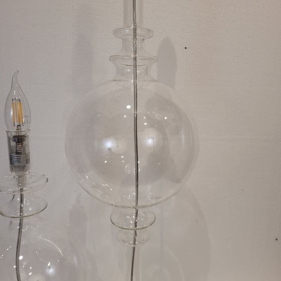 Image 1 of Paar lampen / kandelaars, Maison Les Héritiers voor Roche Bobois – Frankrijk