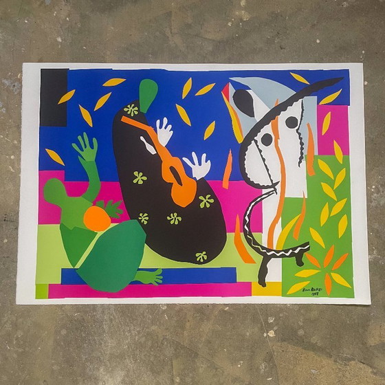 Image 1 of Henri Matisse - La tristezza del re (1952)