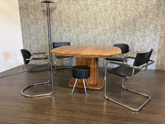 sedie da pranzo o sedie da ufficio – Leather, Metal (photo 3 of 5)