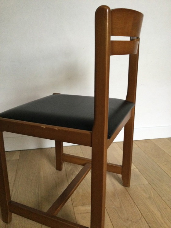 Image 1 of 1950s wooden chair – minimalist design