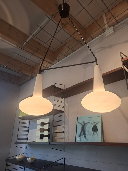 Lampada a sospensione italiana vintage