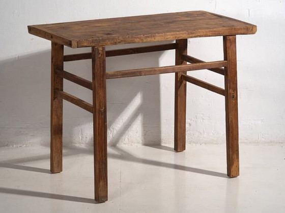 Antique desk console table (c.1920) #30 (photo 20 of 21)