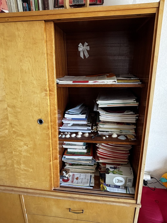 Image 1 of Original vintage buffet cabinet