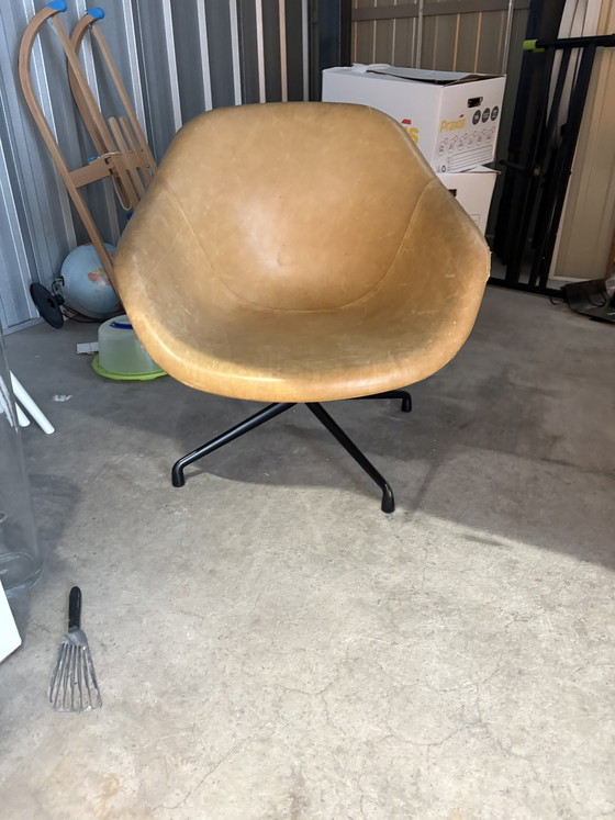 HAY About a Chair Armchair – Leather, Metal (photo 7 of 8)