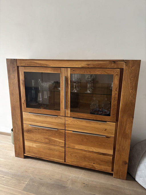 Vetrine kast massief