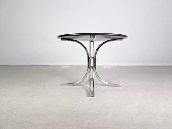 Image 1 of Mesa de comedor original de mediados de siglo, 1970, Rinaldi Gastone, estilo espacial, Italia