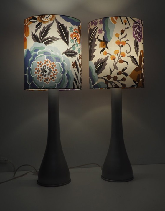 Image 1 of Set di lampade da tavolo minimaliste/tessuto Missoni