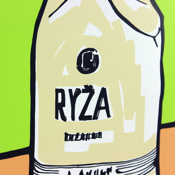 Image 1 of Wandpaneel in Tsjechoslowaakse Pop Art stijl (jaren 1960)