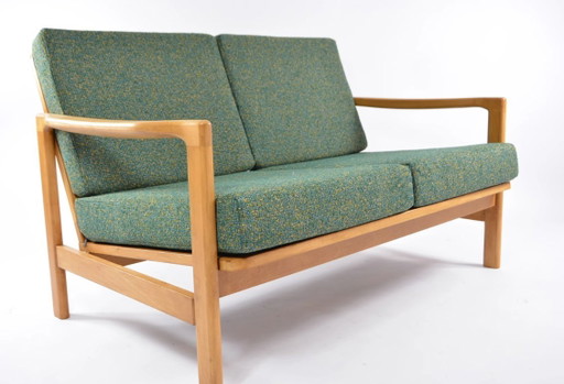 Mottled green BZ sofa